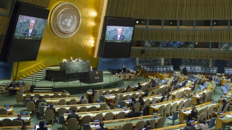 Amano addresses UN - December 2016 - 460 (IAEA)